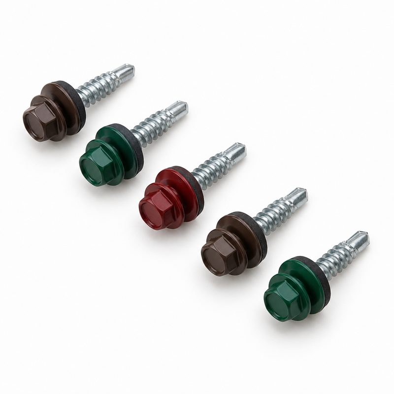 Саморезы кровельные окрашенные (RAL) оптом Саморезы кровельные окрашенные (RAL) оптом