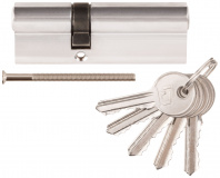 Цилиндровый механизм PALLADIUM 67245 90 мм хром Цилиндровый механизм PALLADIUM 67245