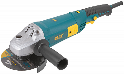 Шлифмашина угловая FIT 80321 AG-125/1100 1100 Вт; 3000-11000 об/мин; КлК 125 мм; 2,3 кг; длинная ; армир.ротор; б/с щеток; ко