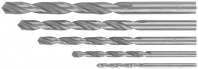 Набор сверл по металлу MOS 35605М, HSS, угол заточки 118°, 5 шт. (2-3-4-5-6мм)