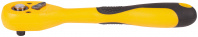 Вороток FIT 62358 1/4" 72 зубца, (трещотка), механизм легированная сталь 40Cr, полностью прорезиненная ручка