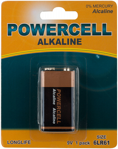 Батарейка POWERCELL L9V-1BPC