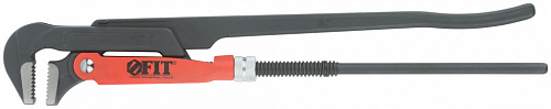 Ключ трубный газовый FIT 70372 90 гр. (тип L), инстр.сталь 1,5" (400 мм)