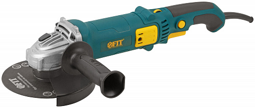Шлифмашина угловая FIT 80326 AG-150/1400 1400 Вт; 0-10000 об/мин; КлК 150 мм; 2,5 кг; армир.ротор; б/с щеток; коробка