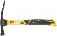 Молоток каменщика FIT 44538 600 гр., фиберглассовая усиленная ручка Молоток каменщика FIT 44538 600 гр., фиберглассовая усиленная ручка