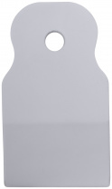 Шпатель резиновый FIT 06861 40 мм белый Шпатель резиновый