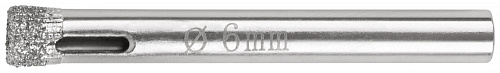 Коронка кольцевая КУРС 16273 6х50 мм, по кафелю и стеклу алмазная