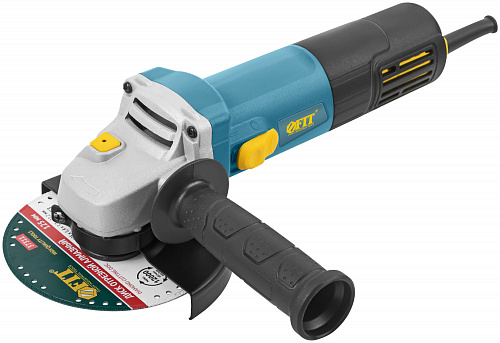 Шлифмашина угловая FIT 80266 AG-125/800 800 Вт; 11000 об/мин; КлК 125 мм; 1,8 кг; мал.; коробка Шлифмашина угловая FIT 80266 AG-125/800 800 Вт; 11000 об/мин; КлК 125 мм; 1,8 кг; мал.; коробка