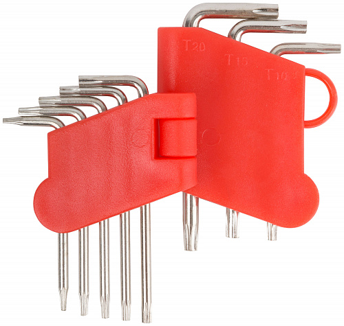 Ключи TORX CrV FIT 64001 8 шт Т5-Т20 Ключи FIT 64001