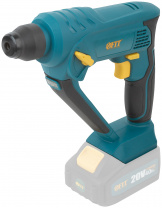 Перфоратор монтажный FIT 79908 CRH-S20LiE 20 В; 0-900 об/мин; 0-5300 уд/мин; 1,5 Дж; 2 реж.; SDS-PLUS; реверс; рез. накл.; кор., акк. Перфоратор монтажный FIT 79908 CRH-S20LiE 20 В; 0-900 об/мин; 0-5300 уд/мин; 1,5 Дж; 2 реж.; SDS-PLUS; реверс; рез. накл.; ко