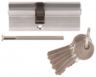 Цилиндровый механизм PALLADIUM 67241 80 мм хром Цилиндровый механизм PALLADIUM 67241