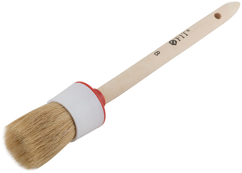Кисть круглая FIT 01305 №8 35 мм Кисть круглая FIT 01305